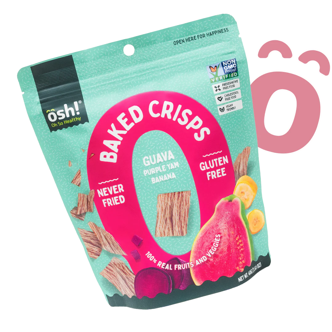 Oh so Healthy OSH! Guava Purple Yam Banana Crisps 40g