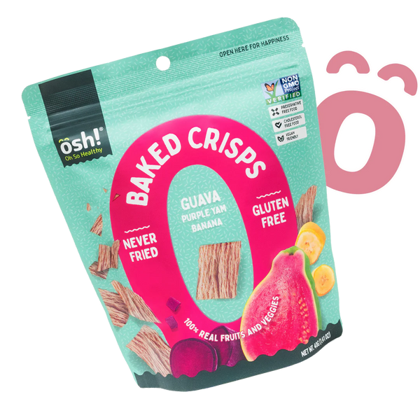 Oh so Healthy OSH! Guava Purple Yam Banana Crisps 40g