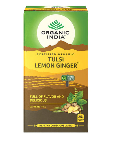 Organic India Tulsi Lemon Ginger 25tbags