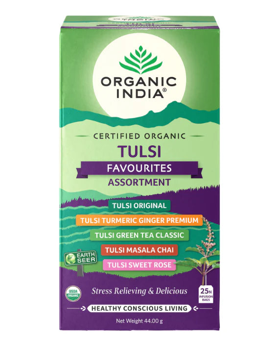 Organic India Tulsi Favourites Collection 25tbags