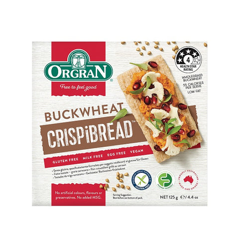 Orgran Crispibread - Buckwheat