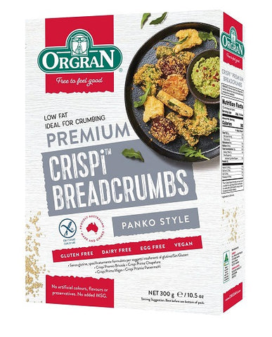 Orgran Crispi Premium Breadcrumbs Panko Style