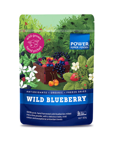 Power Superfoods Wild Blueberry Powder 60gm