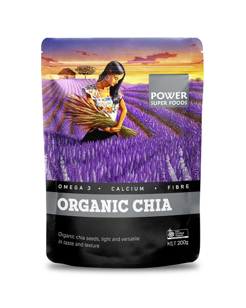 Power Superfoods Organic Chia Seeds 450gm