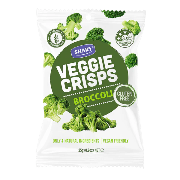 Shary Broccoli Crisps 25gm