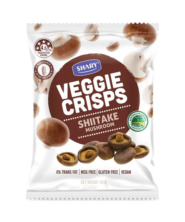 Shary Shiitake Mushroom Crisps 30gm