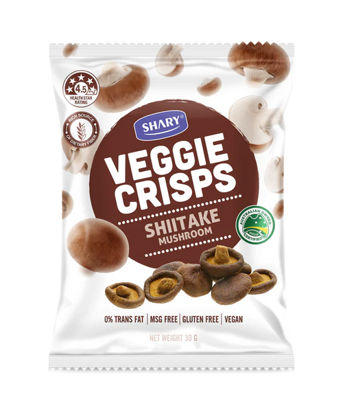 Shary Shiitake Mushroom Crisps 30gm