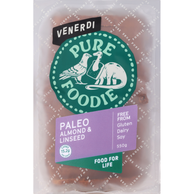 Venerdi Pure Foodie Paleo Almond & Linseed