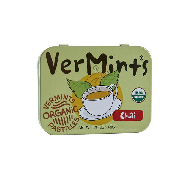 VerMints Organic Chai pastilles 40gm