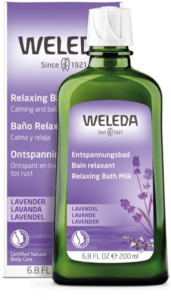 Weleda Bath Milk Relaxing Bath Milk – Lavender 200ml