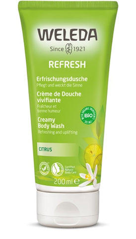 Weleda Body Wash Refresh Creamy - Citrus 200ml