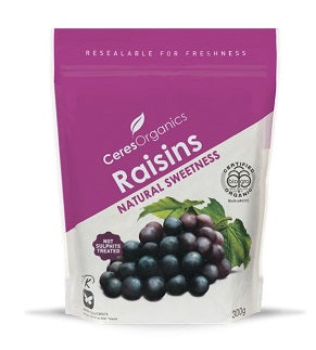 Ceres Organics Organic Raisins 300g - 20% off