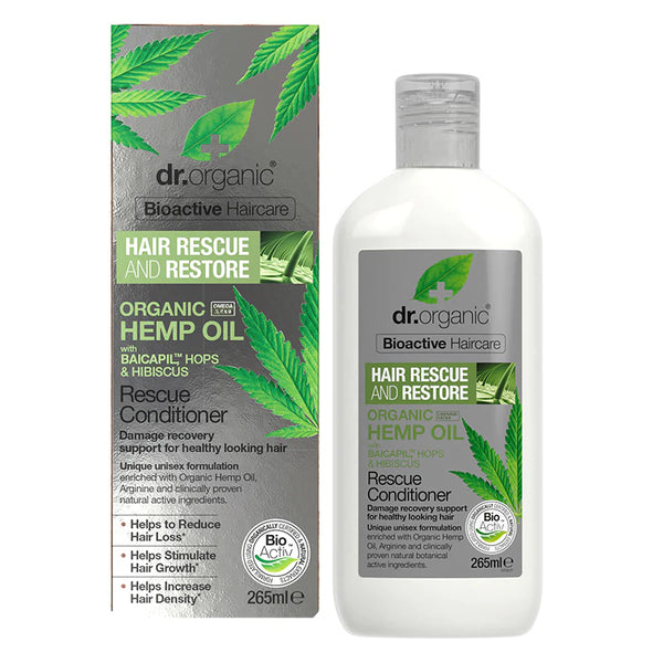 Dr. Organic Hemp Oil Rescue Conditioner 265ml